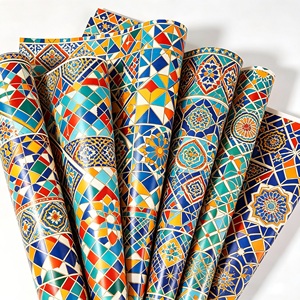 High Quality Eco-Friendly Craft Wholesale 80g Christmas Kraft <b>Paper</b> 43*300cm Gift Luxury Custom <b>Birthday</b> Packaging <b>Wrapping</b> <b>Roll</b> - Product Image 6