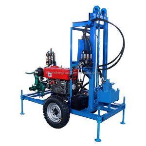 200m 300m 깊이 완전 자동 바퀴 핵심 드릴 장비 가정용 우물 드릴링 머신 유압 물 우물 - Product Image 1