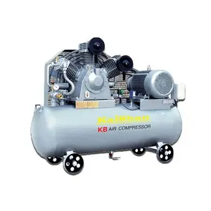 Factory Direct 15 KW Portable Dual Piston Air Compressor with Gas Powered Engine Oil Lubrication New with CE Certification