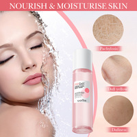 Pink Salt Toner 100ml Tightens Pores Moisturizing Lotion Gentle Formula for Dry Skin