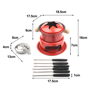 Ensemble de <span class=keywords><strong>fondue</strong></span> avec base à <span class=keywords><strong>viande</strong></span>, casserole, pot à <span class=keywords><strong>fondue</strong></span> au fromage - Product Image 2
