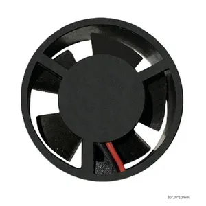 Mini Quiet Axial Fan Ball/Sleeve Bearing 5v Dc 12v Fan 30*30*10 3010 Mini Cooling Round Circle 30x30 30mm Cooling Fan