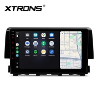 Reproductor Multimedia para Automóvil Android de 9 Pulgadas para Honda Civic 2015-2022, Octa Core, 4+64 GB, Pantalla IPS, EQ, DSP, Interfaz de Usuario Múltiple, CarPlay, CE-XTRONS