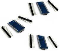 AIsmartlink Atmega32U4 5V 16MHz Placa de Desarrollo Micro USB con Bootloader IDE, Microcontrolador