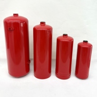 Échantillon gratuit de bouteilles d'extincteur vides à revêtement intérieur durable pour système d'extinction d'incendie à poudre sèche avec OEM DOM