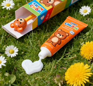 6 से 12 वर्ष की आयु के बच्चे गुहा सुरक्षा टूथपेस्ट जाइलेट फार्मूले फल स्वाद को निगलने के लिए सुरक्षित - Product Image 1