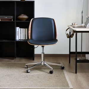 <b>Height</b> <b>Adjustable</b> Ergonomic Office Chair, Comfortable Swivel <b>Desk</b> Chair for Office & Home - Product Image 2