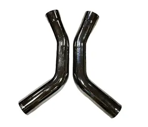 Heavy Duty Truck Exhaust Pipe Set 5 Inch Iron Chrome Plated Multi-Bend Elbow