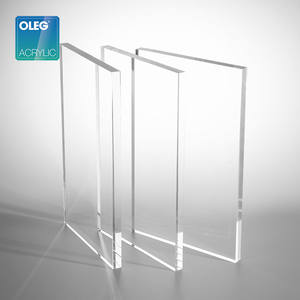 ألواح أكريليك شفافة مصبوبة من مصنع صيني 48 × 96 بوصة، ألواح بليكسي جلاس مصقولة 2 مم و3 مم مع حواف مطاطية - Product Image 2