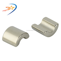 Magnet terkuat suhu kerja tinggi N45sh besi Neodymium permanen Magnet Boron Magnet busur untuk Generator untuk dijual