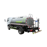 Camion-citerne 5000 litres 5 tonnes 6 roues pour l'approvisionnement en eau et la lutte contre l'incendie