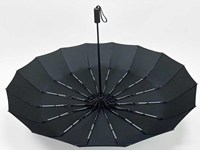 Parapluies pliants entièrement automatiques à 10 baleines avec logo personnalisé, poignée en bois de haute qualité, résistants au vent, en pongé 190T, pour cadeaux d'affaires