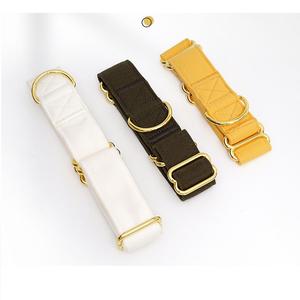 Conjunto de Collar y correa de lana de Tweed para perro, calidad superior, collar orgánico de cáñamo para mascotas, juego de correa de lujo - Product Image 2