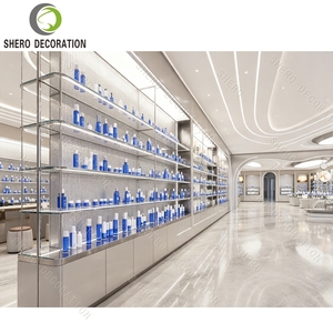 <b>Perfume</b> & Cosmetic Showcase Display <b>Cabinet</b> Luxury Beauty Store Interior Design Custom Shop Fitting with LED Light - Product Image 5