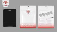 Tapis de souris ergonomique en mousse à mémoire de forme et silicone avec support de poignet en gel – Prix usine