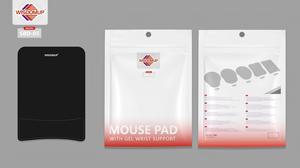 Auf Lager: Memory-Schaum Handgelenkauflage Mauspad mit Gel-Unterstützung, Ergonomisches Mauspad für Home Office, Gaming, Schreibtisch, Call Center, Tippen - Product Image 6