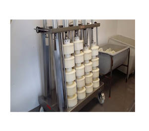 Línea automática de producción de queso con máquina lechera, Cuba de queso para uso doméstico, granja, fábrica lechera con - Product Image 4