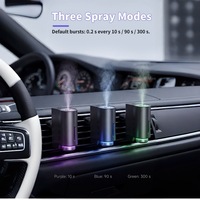 Diffuseur d'arômes intelligent pour grille d'aération de voiture, pulvérisation automatique, désodorisant, purificateur d'air pour l'intérieur du véhicule, démarrage et arrêt automatiques