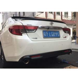 Copertura paraurti posteriore per auto Spoiler protezione anticollisione per toyota <span class=keywords><strong>Marx</strong></span> Reiz 2013 2014 2015 2016 Reiz Kit accessori esterni - Product Image 3