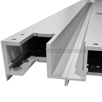 Profilés en aluminium série 6000 OEM/ODM avec rainures en T et en V, services de découpe, soudage et CNC pour outils de transport