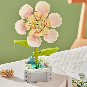 Bloques de Construcción de Flores y Suculentas, Recuerdos de Fiesta, Juguetes para Premios Escolares, Rellenos de Cestas de Pascua, Regalos de Cumpleaños para Niños y Adultos - Product Image 4