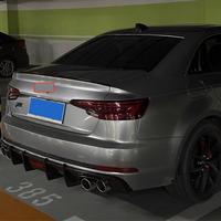 Pièces automobiles Kit de carrosserie Pièces automobiles pour Audi A4/S4 Diffuseur arrière avec feux horizontaux 2017-2019