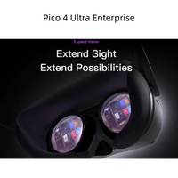 Lentes de Realidad Virtual Pico 4 Ultra Enterprise, Suite Empresarial de Realidad Virtual Todo en Uno, Gafas de Video para Empresas, SDK Personalizable