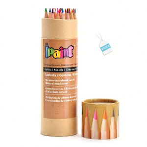 23 Lápices de Colores Sinoart en Stock, 24 Piezas de Lápices para Colorear en un Tubo de Cartón, Envío en 14 Días, Lápices de Colores para Pintar - Product Image 2