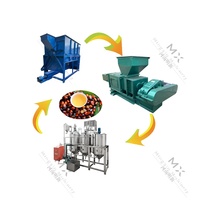 Dubbele Schroef Palmoliepersmachine Industriële Palmfruitpersmachine