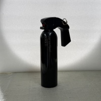 Bouteille pulvérisateur vide en alliage d'aluminium 580 ml, traitement de surface personnalisé, logo personnalisé pour liquides de soins personnels