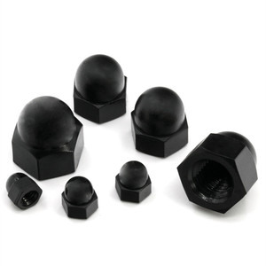 <span class=keywords><strong>Écrous</strong></span> hexagonaux en nylon, type acorn, à <span class=keywords><strong>tête</strong></span> bombée décorative, <span class=keywords><strong>pour</strong></span> la protection des goujons et boulons hexagonaux - Product Image 3