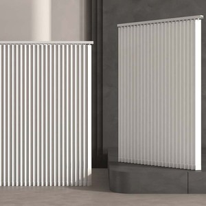 Trang trí màn đêm kích thước thông minh vải cửa chớp Sheer cho cơ giới Shades trượt dọc Rèm dọc tùy chỉnh kích thước - Product Image 3