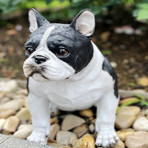 Escultura de Bulldog Francés de Fibra de Vidrio Personalizada, Gran Tamaño, Pintura en Resina, Estatua de Perro en Venta - Product Image 6