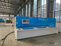Cizalla de Guillotina Totalmente Automática QC12Y-8x4000, Máquina de Corte de Chapa Metálica Hidráulica CNC E21, Longitud de Cuchilla de 4100 mm