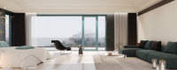 Porte en verre extérieure insonorisée avec isolation, en bois et en aluminium, personnalisable