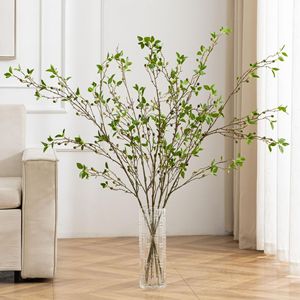 Branche d'olivier artificielle Meng Jie 100cm-200cm, feuilles et fruits en soie pour décorations intérieures - Product Image 2