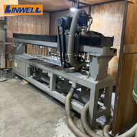 Machine à nid d'abeilles en aluminium avec roulement pour bardages métalliques et panneaux extérieurs, panneaux de tôle à persiennes