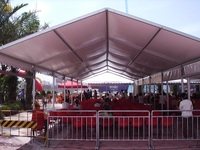 Tentes de réception de luxe pour événements et expositions, tentes en aluminium 10x20m 15x25m
