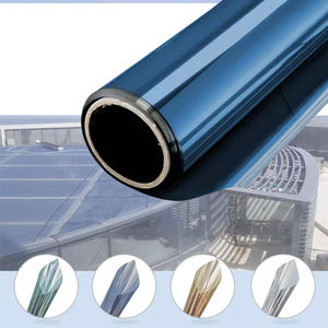 ฟิล์มติดหน้าต่างกระจกมองข้างแบบทางเดียว,ฟิล์มติดกระจกกันแสงยูวีเพื่อปกป้องความเป็นส่วนตัวของครอบครัวฟอยล์กระจกอาคาร - Product Image 1