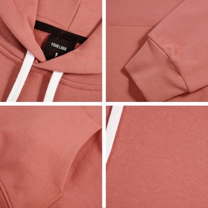 เสื้อฮู้ดดี้ผ้าฝ้ายแท้ 100% จาก HEALY Wholesale ออกแบบลายพิมพ์ตามสั่ง ทรงหลวมไหล่ตก สำหรับผู้ชาย คุณภาพสูง - Product Image 3