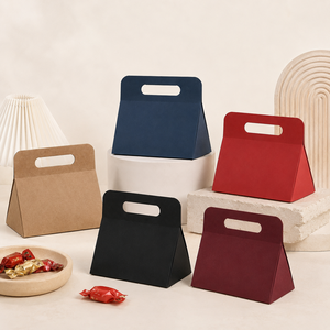 Eco-friendly Hotsale Portable Magnetic Handheld Disassemble Gift Tote <b>Box</b> Multi Color For Candy Chocolate Holiday Guest Present - Product Image 3