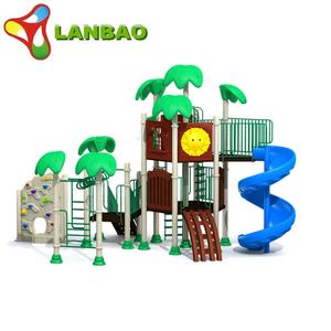 สนามเด็กเล่นพลาสติกพร้อมสไลเดอร์กลางแจ้งอุปกรณ์สำหรับเด็กอนุบาลเชิงพาณิชย์ - Product Image 5