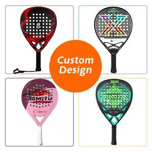 Raqueta de Pádel de Carbono 18K Personalizada Qingyu Sport, Diseño OEM, Venta Caliente, Fabricante OEM, Raqueta de Fibra de Vidrio - Product Image 3