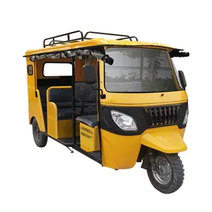 Hot Sale Automatic Tuk Tuk Three-wheeler Auto Rickshaw 1+8 Passenger With High Efficiency Engine