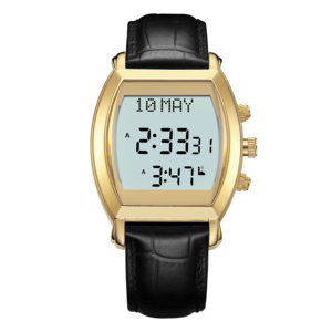 Vente directe en usine de la montre musulmane <span class=keywords><strong>Al</strong></span> <span class=keywords><strong>Fajr</strong></span> Azan pour tous les musulmans Makkah Pray Watch pour tous les musulmans - Product Image 1