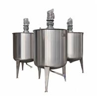 Cuve de mélange électrique à double enveloppe 100L-1000L, prix usine, petite machine de mélange en acier inoxydable, fabricant