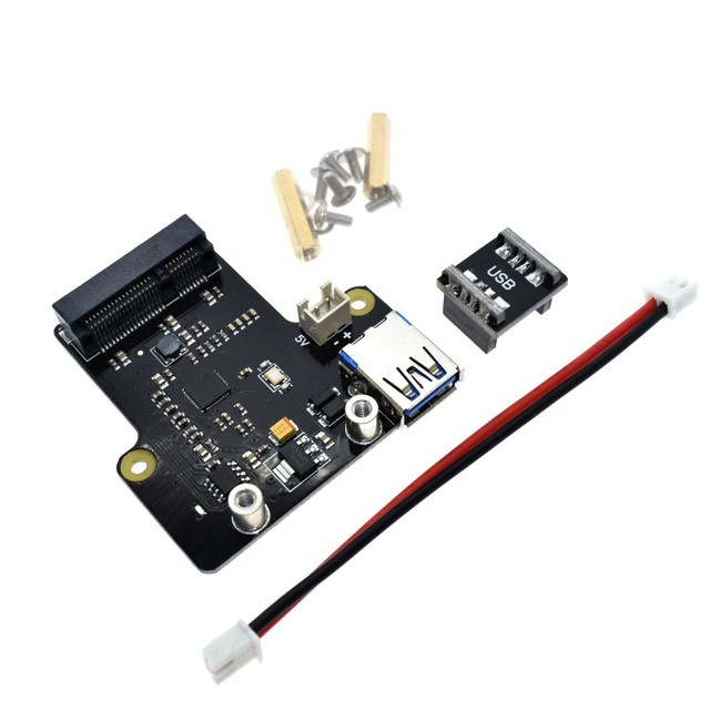 Raspberry pi X850 mSATA SSD disk expansion board supports hdd 1tb usb 3.0