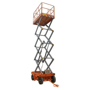 UNW 4-18m 미니 시저 리프트 플랫폼 전동 유압 리프트 테이블 (창고, 공장, 고소작업용, 맞춤 제작 가능) - Product Image 4