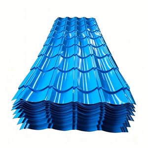 Lámina de Acero <span class=keywords><strong>Corrugado</strong></span> con Recubrimiento de Color Gi, Lámina Metálica Corrugada Calibre 24 Dx52d, Acero Galvalume Prepintado - Product Image 2