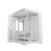 Boîtier de jeu pour ordinateur de bureau JNP-C708 populaire en blanc ATX/MATX, boîtier de tour pour PC de jeu